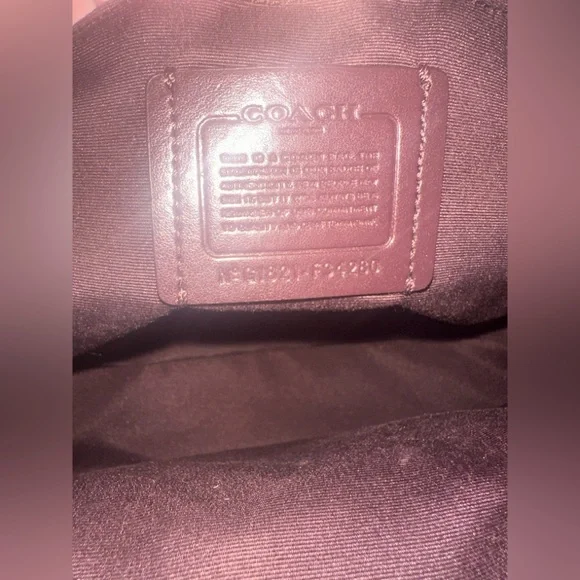 Coach Emma Satchel F34280 Colorblock Signature + Snake Handles Crossbody - Picture 13 of 13